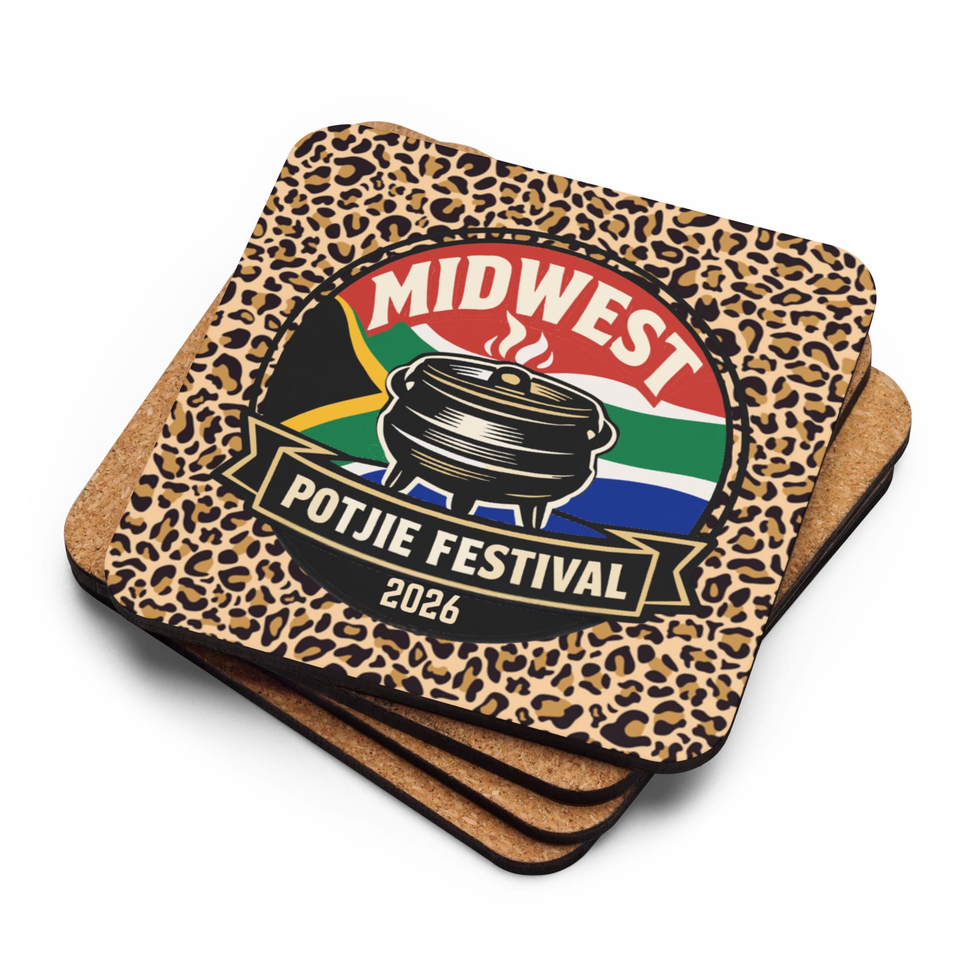 Cork-back coaster - One Piece