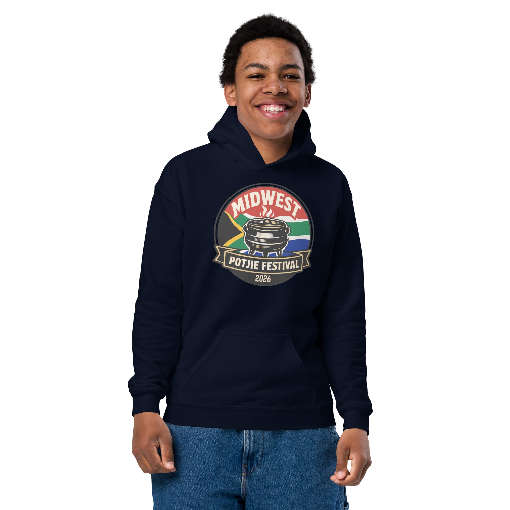 Youth heavy blend hoodie - Image 8