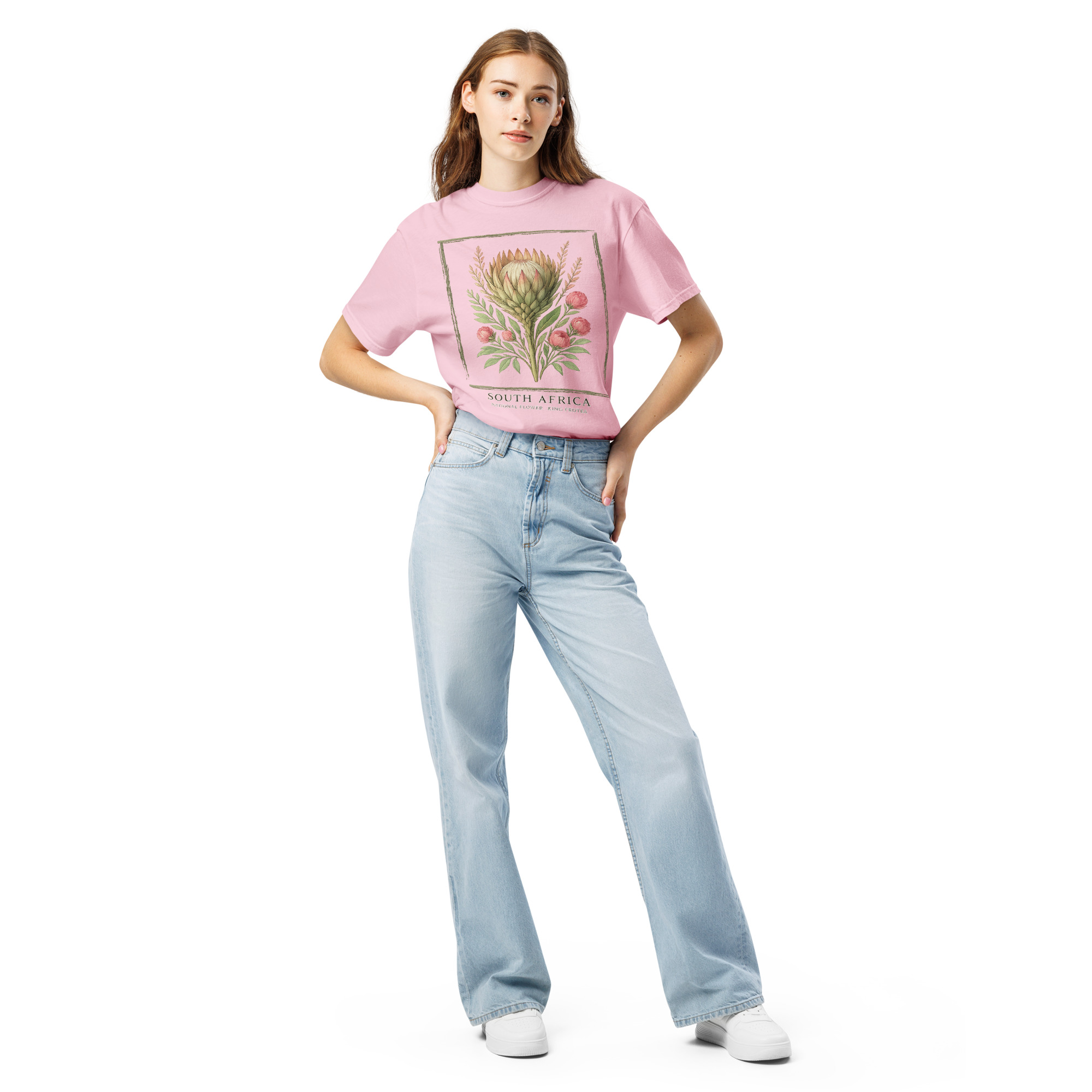 Unisex garment-dyed heavyweight t-shirt - Image 13