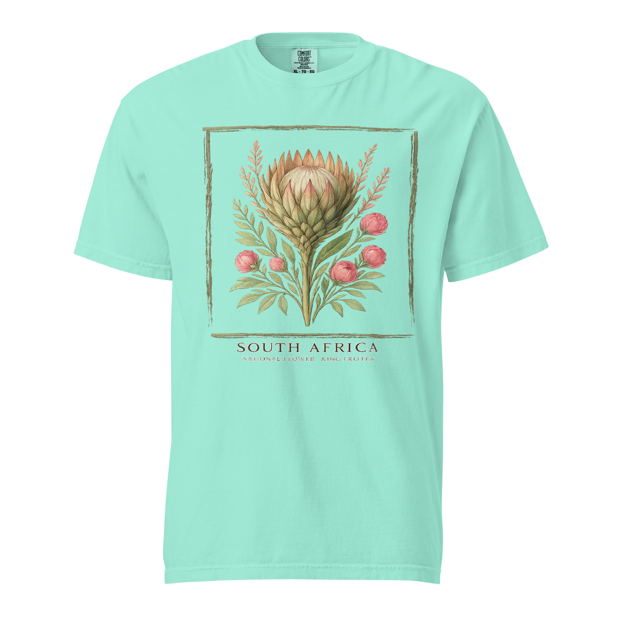 Unisex garment-dyed heavyweight t-shirt - Image 7