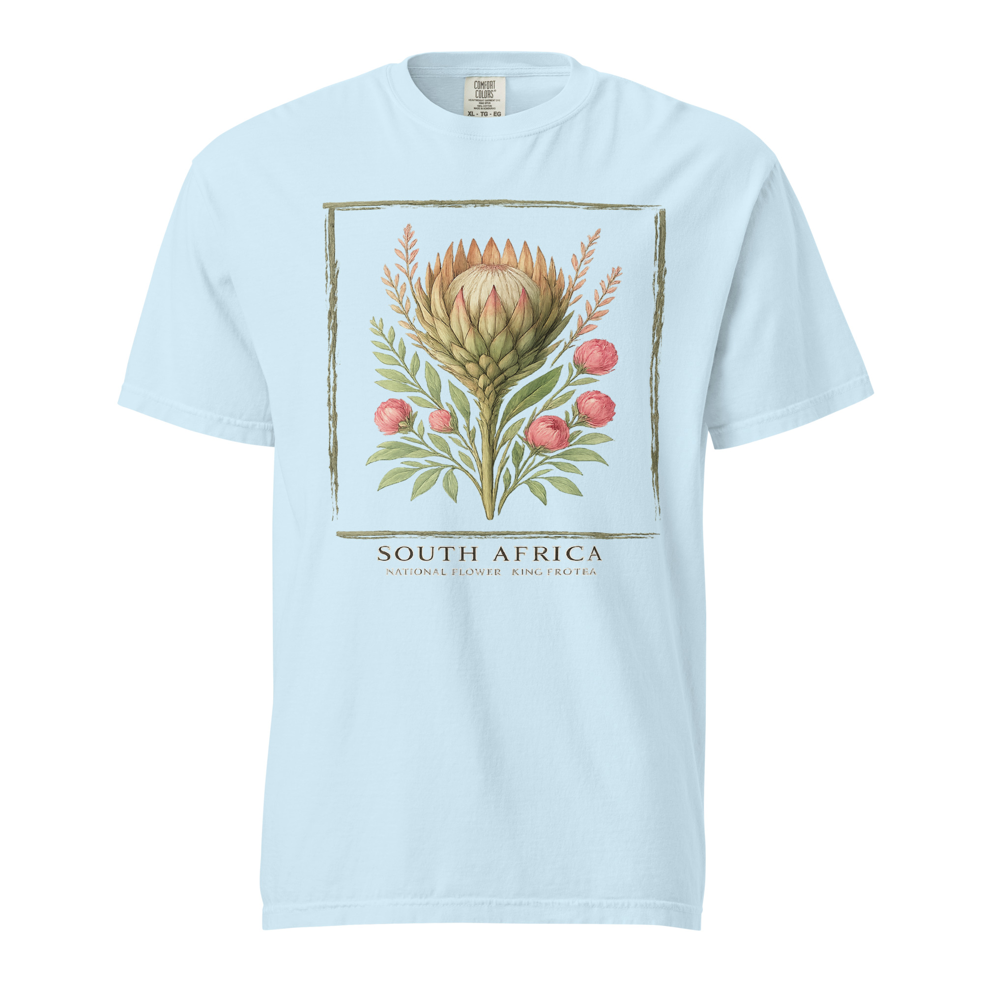 Unisex garment-dyed heavyweight t-shirt - Image 3