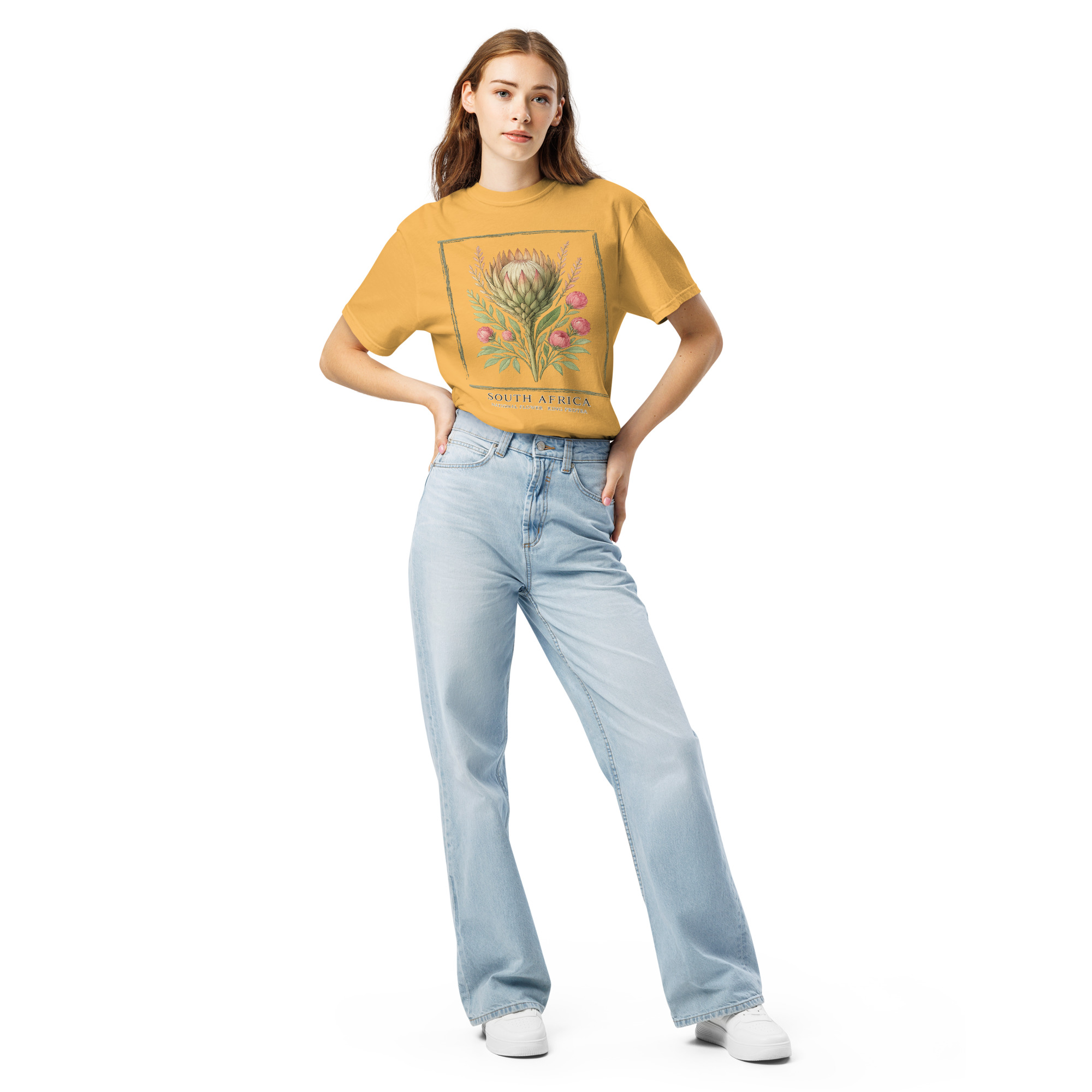 Unisex garment-dyed heavyweight t-shirt - Image 22