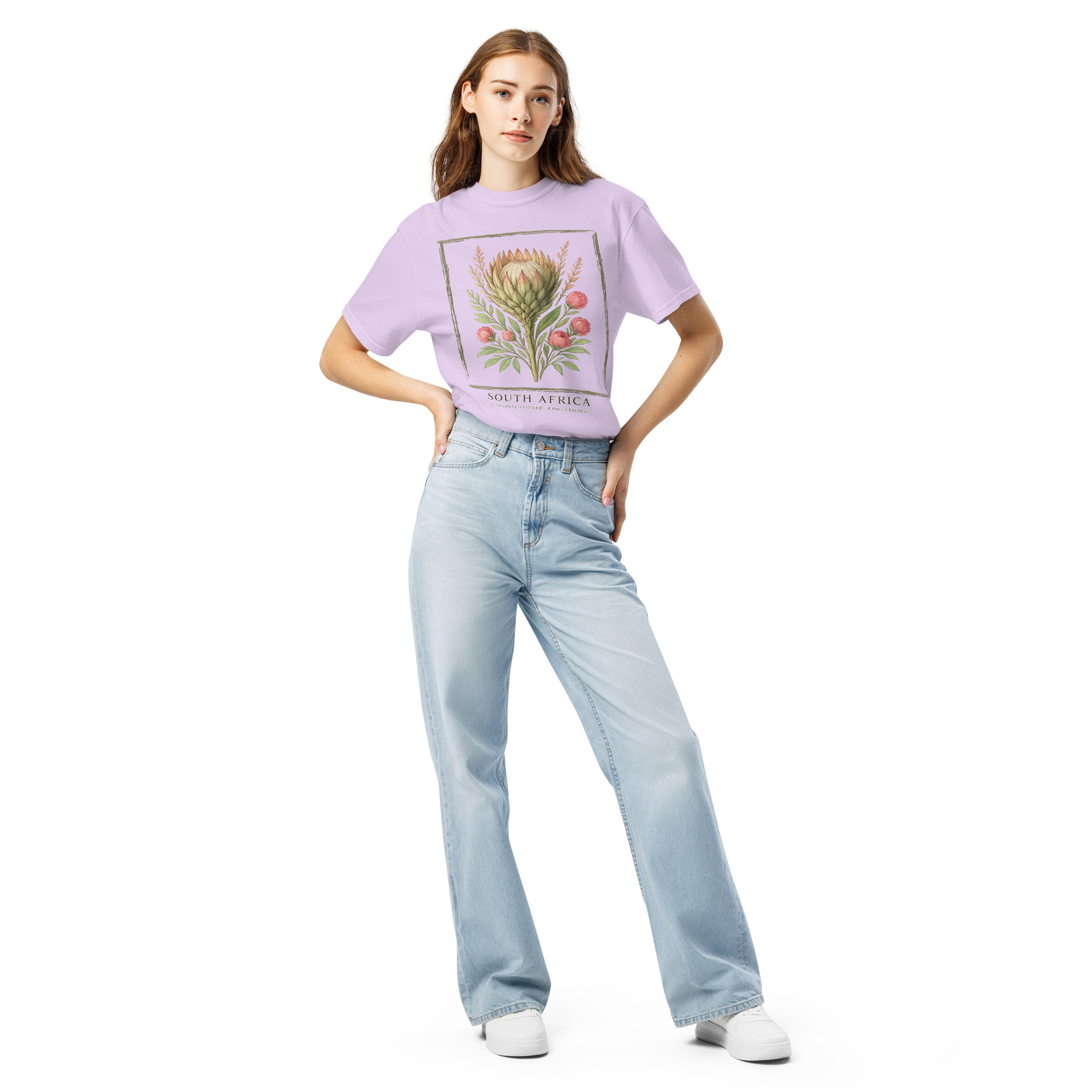 Unisex garment-dyed heavyweight t-shirt - Image 21