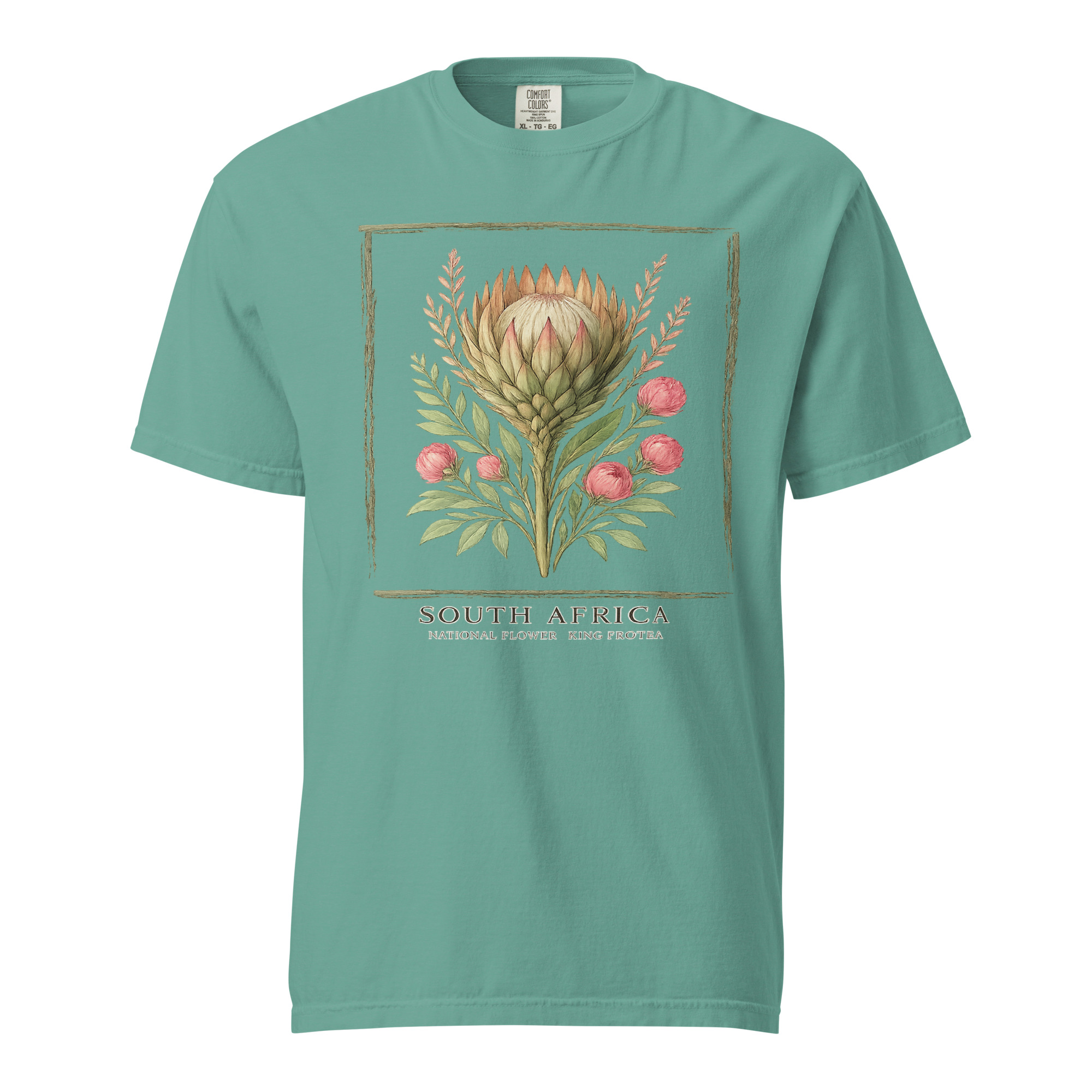 Unisex garment-dyed heavyweight t-shirt - Image 10