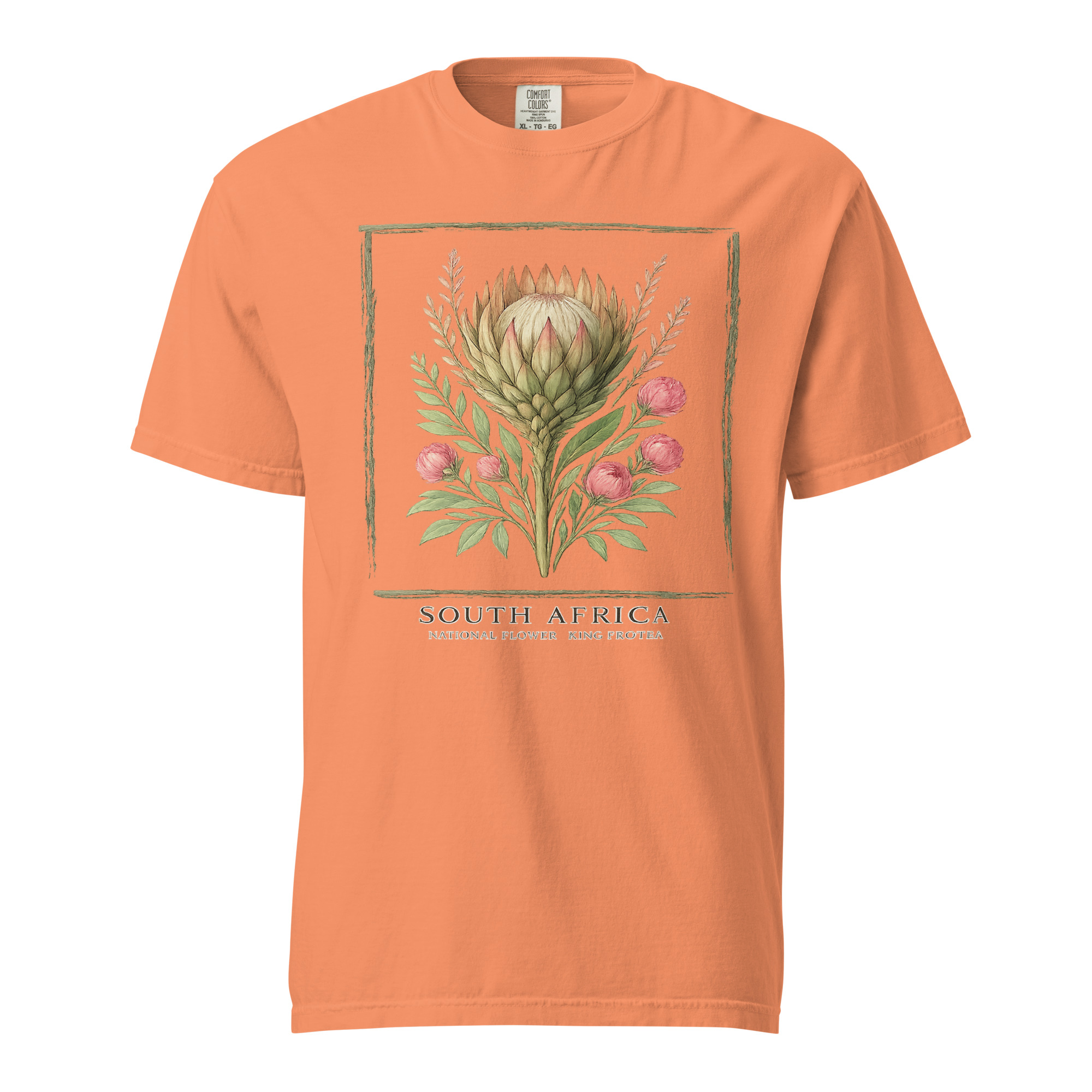 Unisex garment-dyed heavyweight t-shirt - Image 9