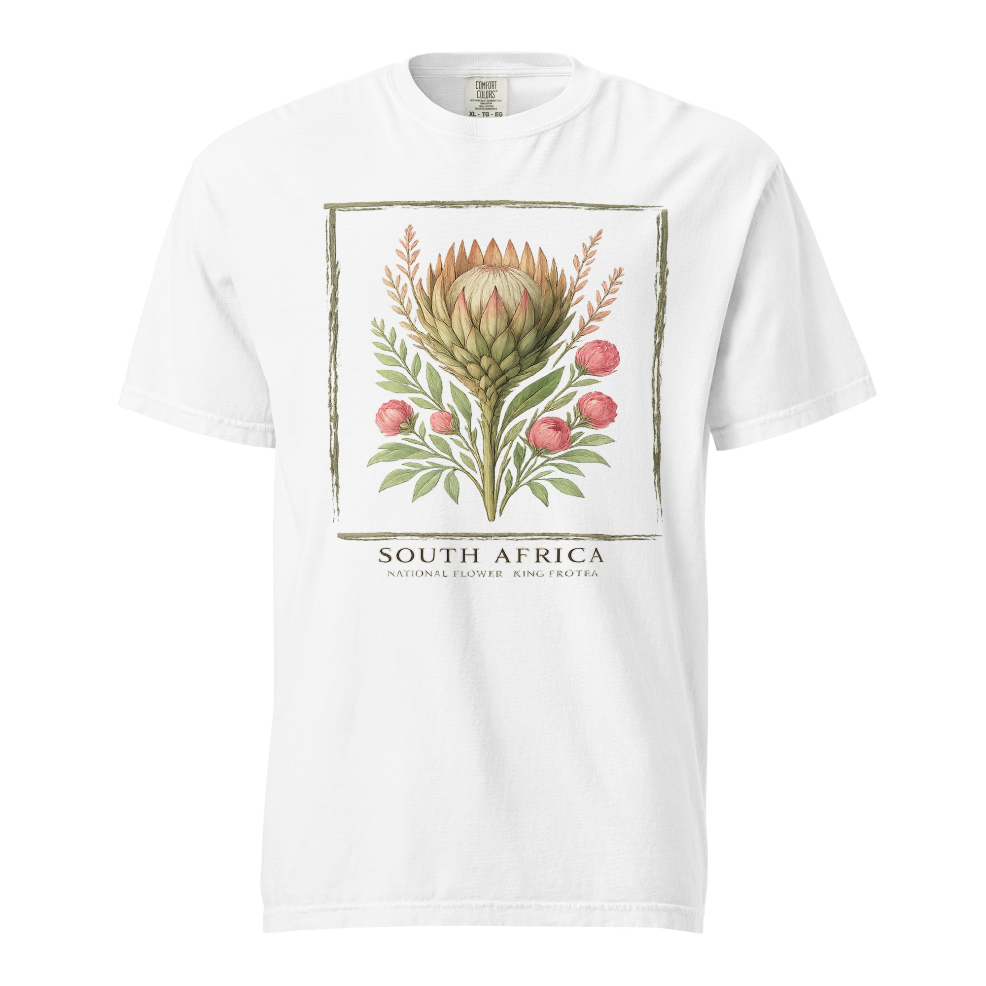 Unisex garment-dyed heavyweight t-shirt